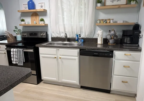 kitchen clean